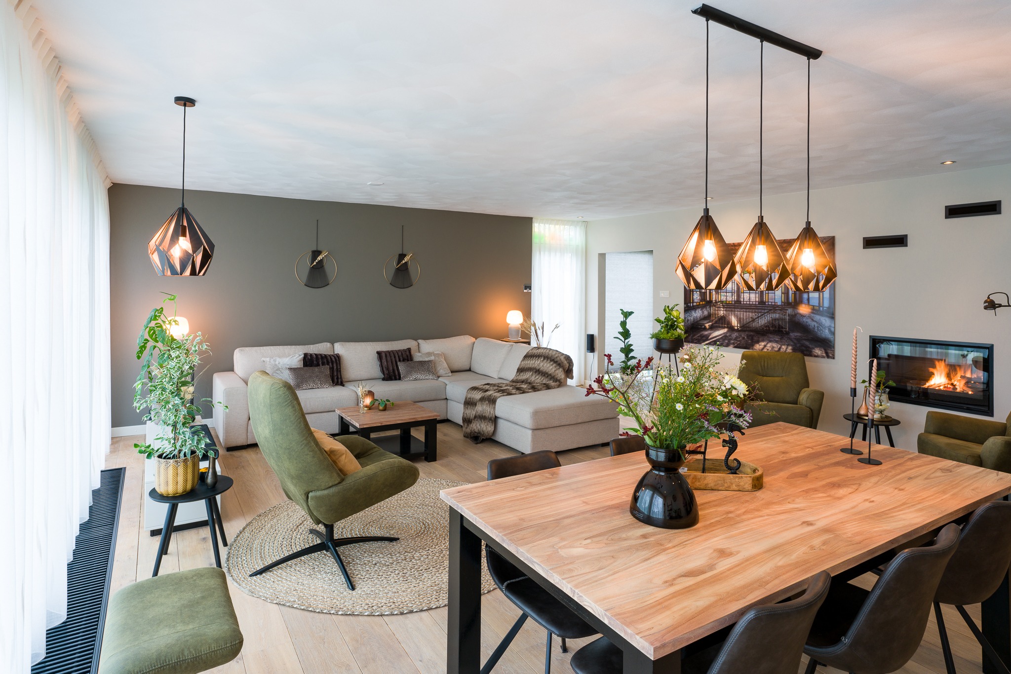 inrichten woonkamer