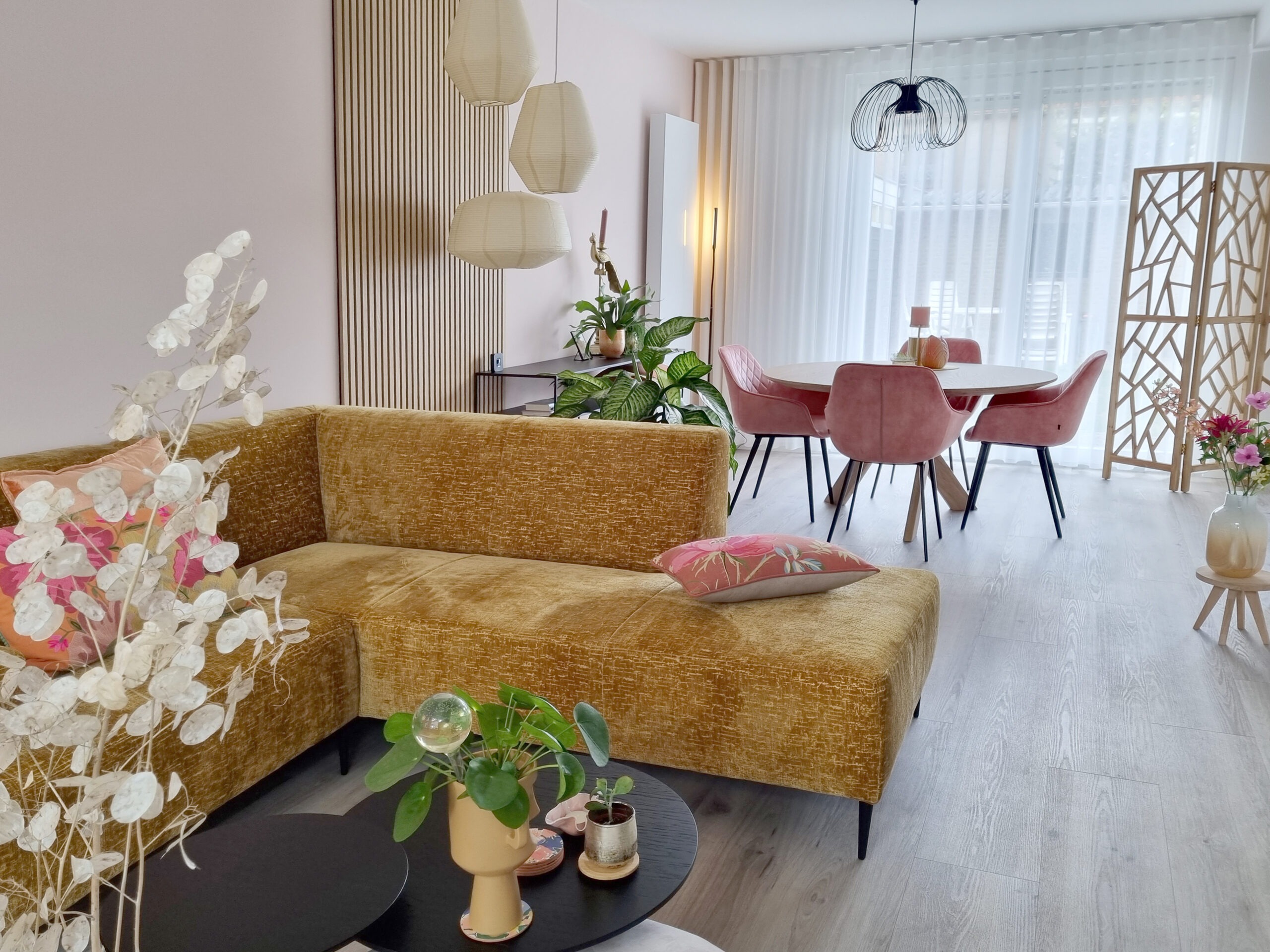 woonkamer licht en zacht